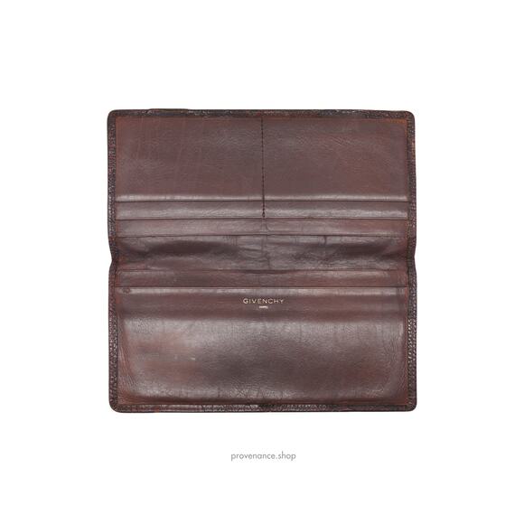 🔴 Givenchy Long Wallet - Ostrich Leather - Picture 5 of 6